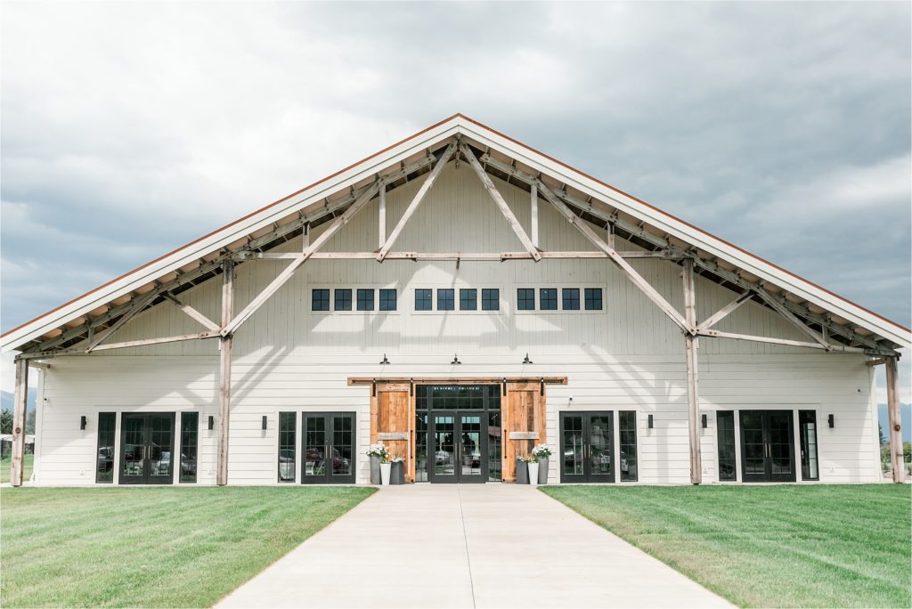 Kate + Isaac An elegant neutral wedding at Snowline Acres Kalispell